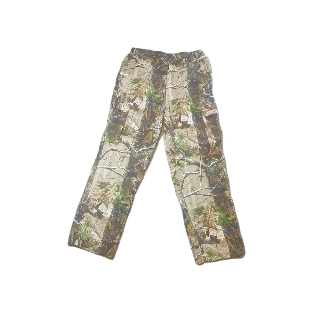 Field & Stream Mens Camo Cargo Hunting Pants No Scent Technology Large